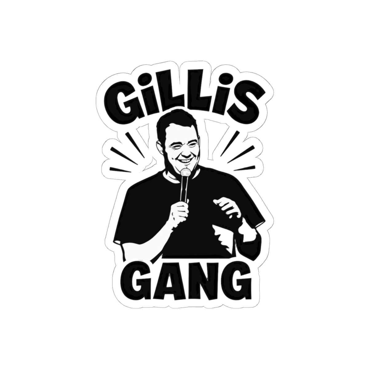 Shane Gillis Gang Sticker | Bold Comedy Fan Vinyl Decal