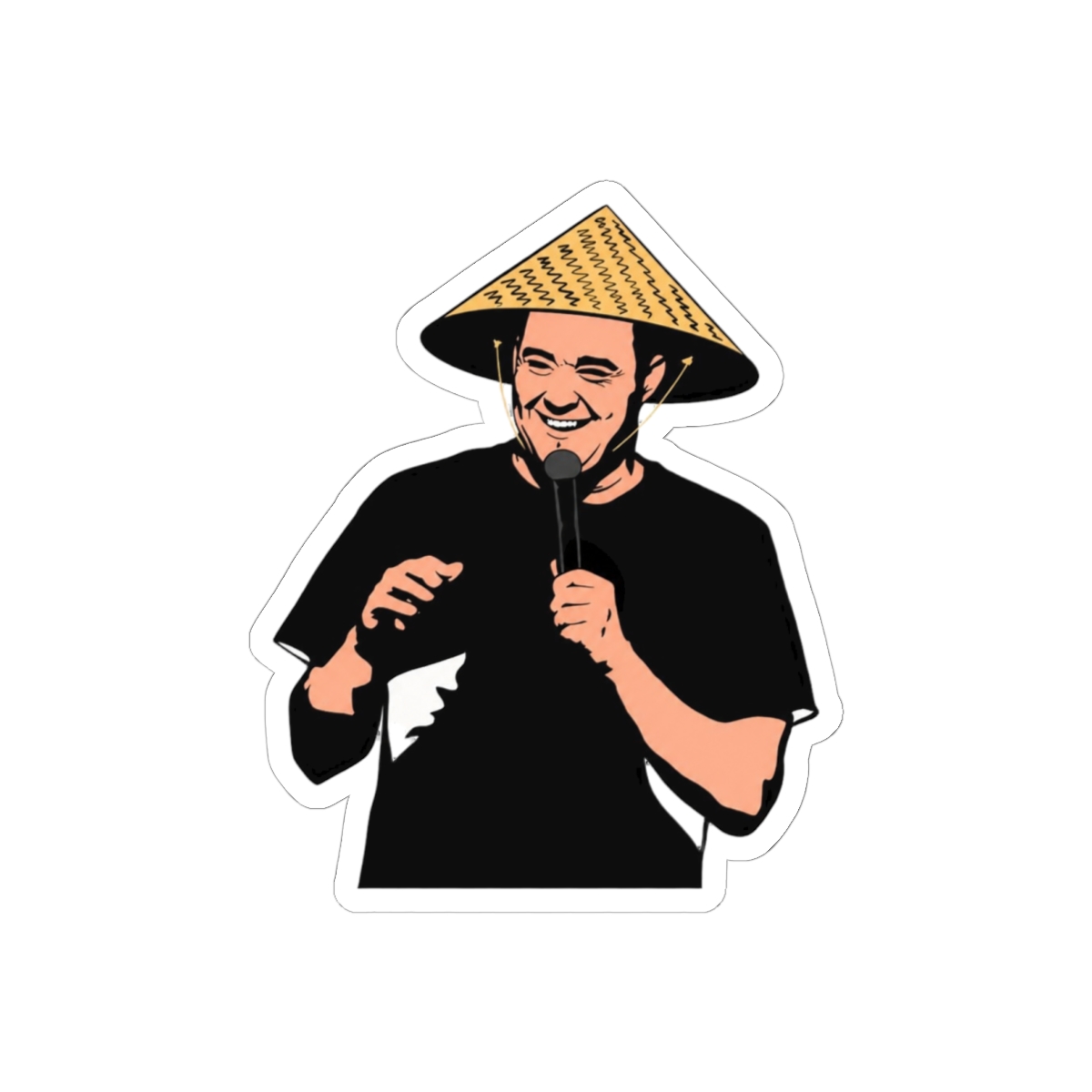 Shane Gillis Chinese Humor Funny Sticker | Bold Vinyl Decal